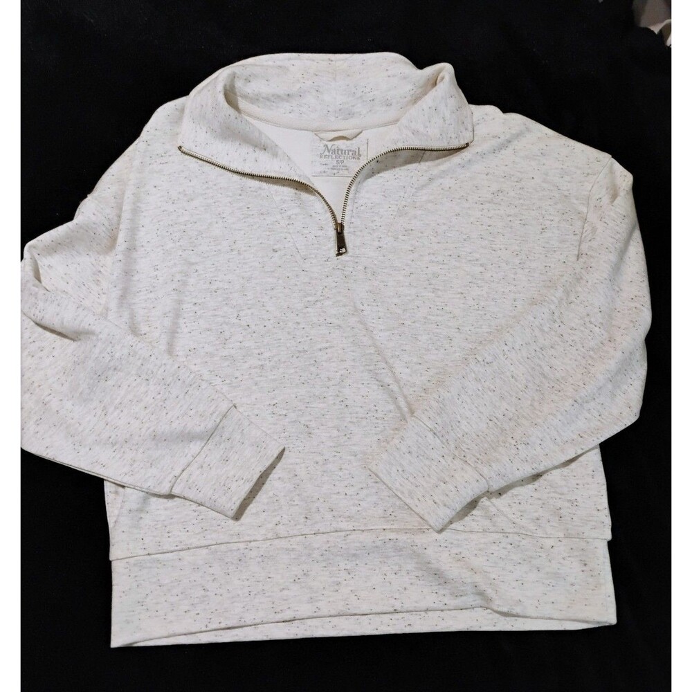 Natural Collection Women's athletic 1/4 zip sweatshirt